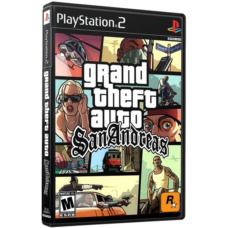 GTA San Andreas PS2 Play2 Playstation 2
